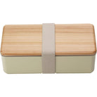 Japanese Lunch Box - Wooden-lid (Beige)
