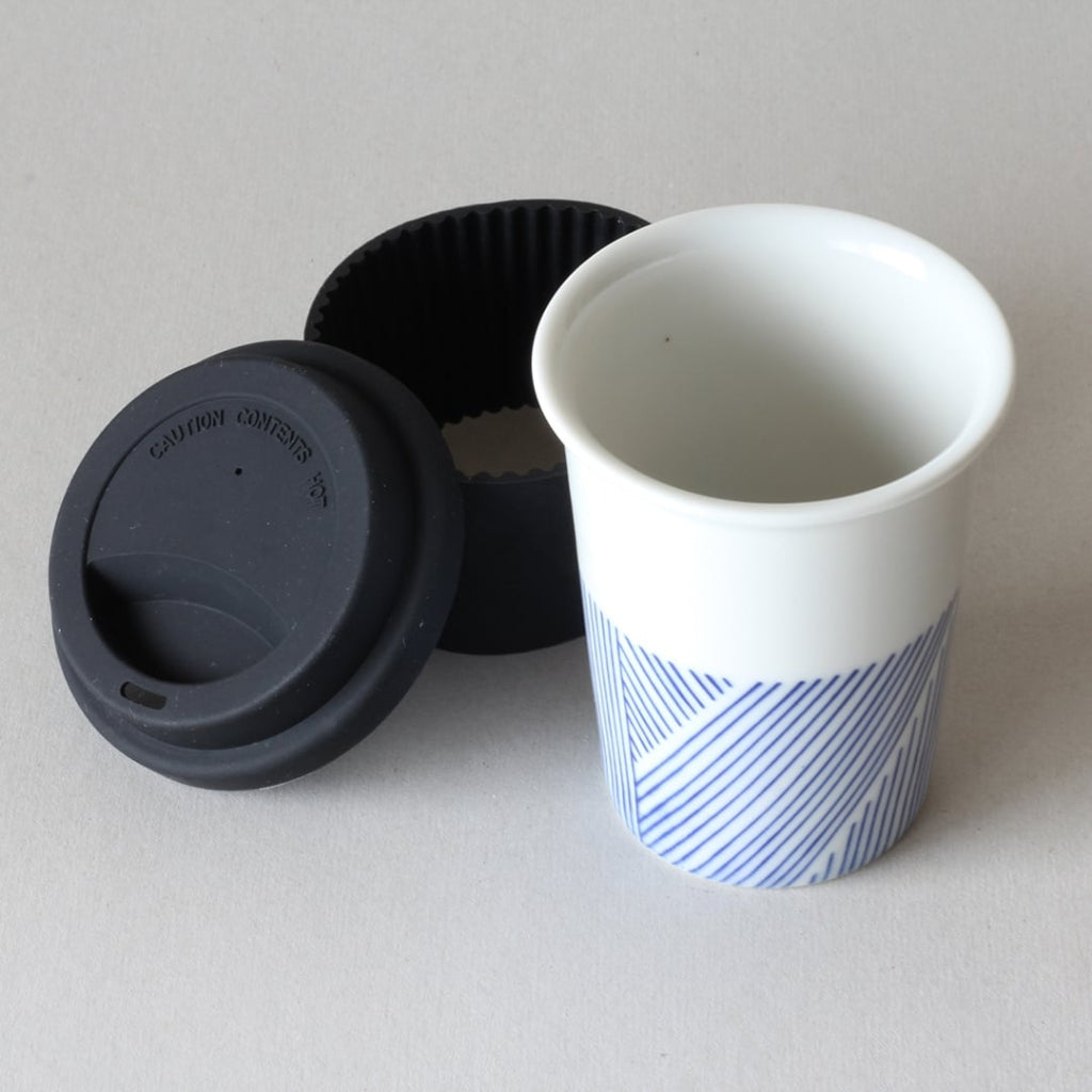 Modern Series Cup with Lid - Rain