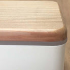 Japanese Lunch Box - Wooden-lid (White)