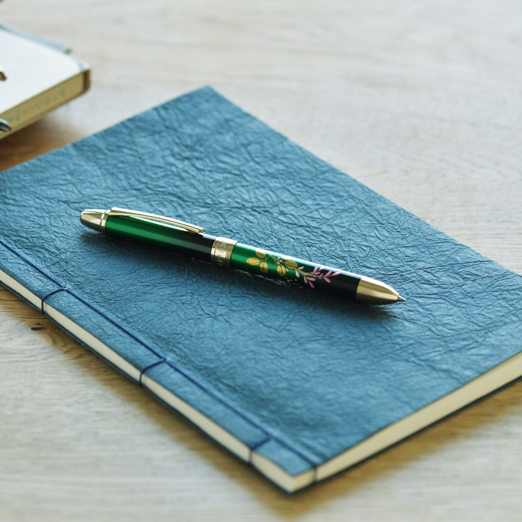 Custom Ballpoint Pen - Red & Green Makie Hagi