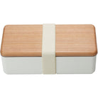 Japanese Lunch Box - Wooden-lid (White)
