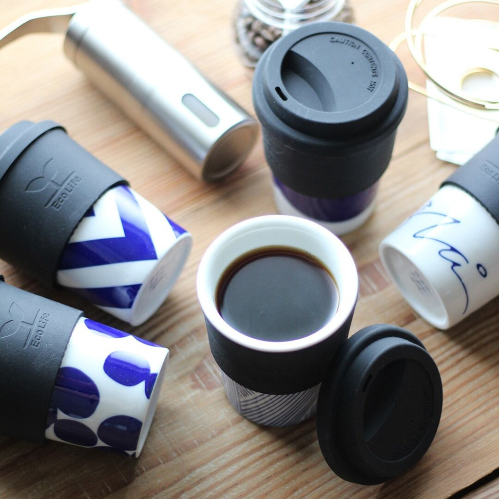 Modern Series Cup with Lid - Rain