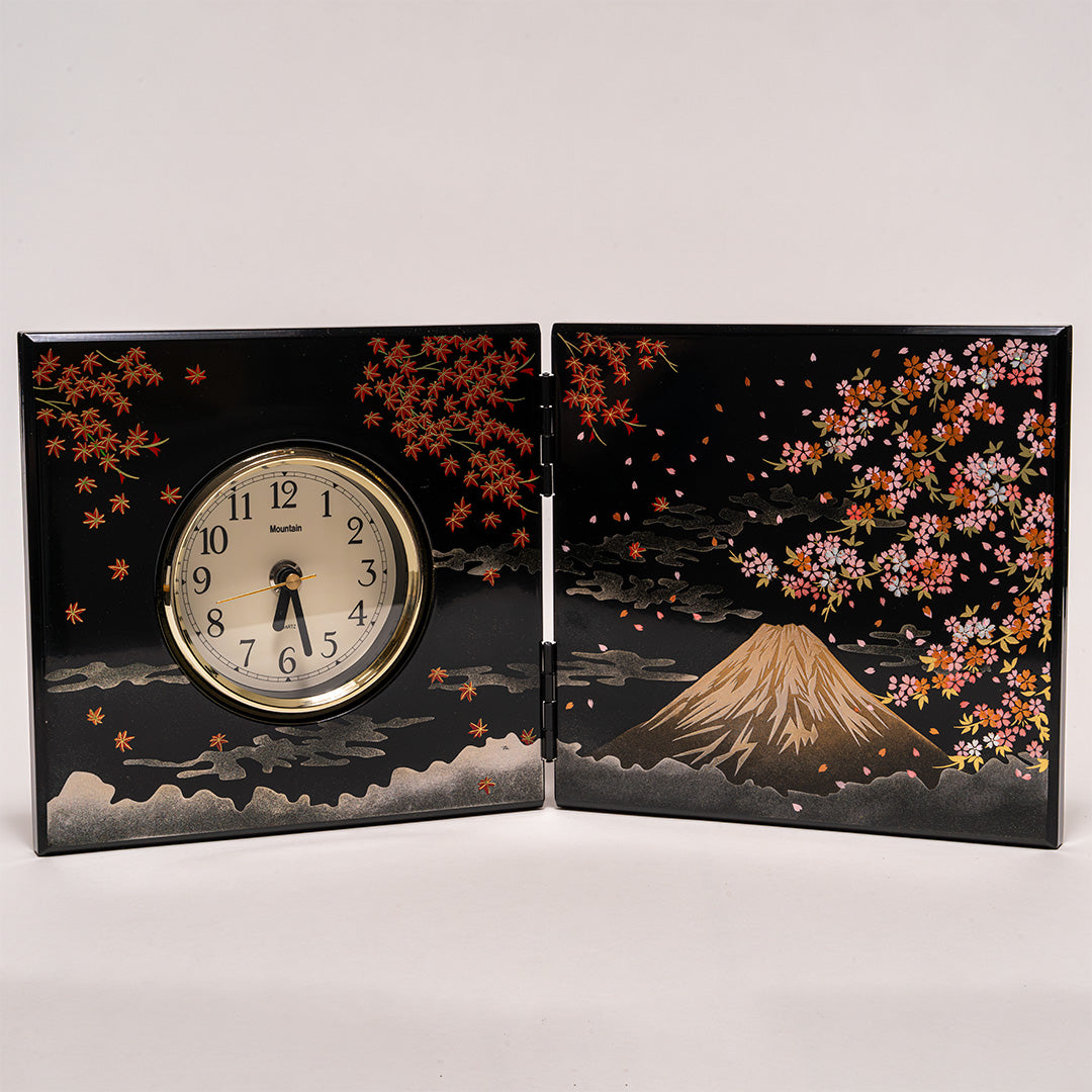 folding screen clock
