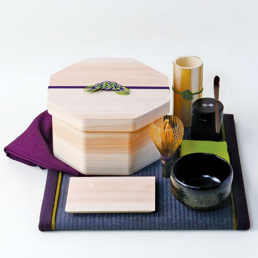 Wooden Tea Box - Happo Chabako