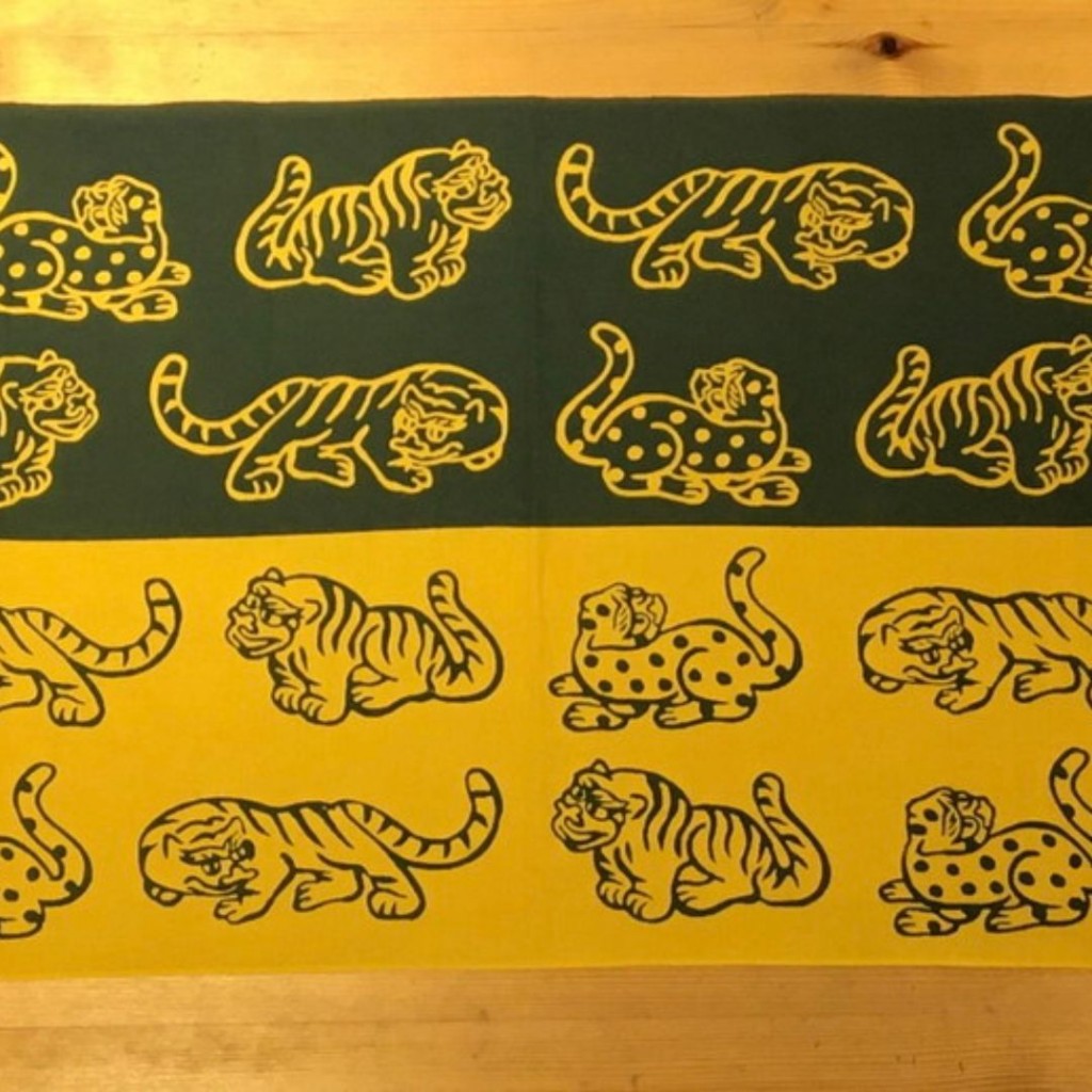 Cotton Hand Towel - Tenugui Santyoumou-no-Tora