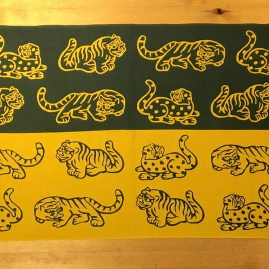 Cotton Hand Towel - Tenugui Santyoumou-no-Tora