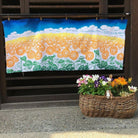 Cotton Hand Towel - Sunflower Field (Tenugui Himawaribatake)