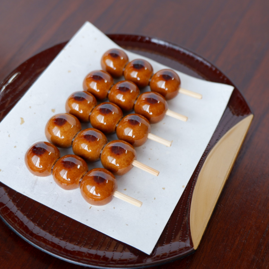 Chopstick Holder - Mitarashi Dango Dumplings