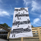 Cotton Hand Towel - Tenugui Sanpo