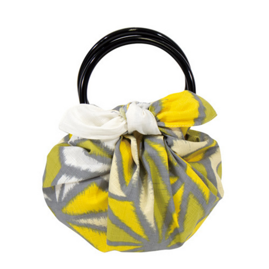 Furoshiki & Bag Rings - Leaf Green