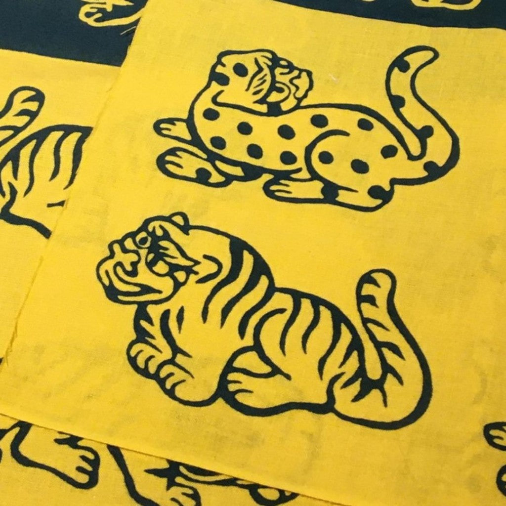 Cotton Hand Towel - Tenugui Santyoumou-no-Tora