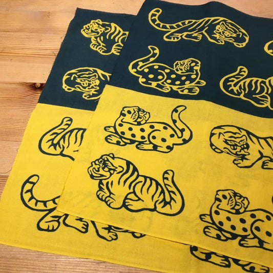 Cotton Hand Towel - Tenugui Santyoumou-no-Tora