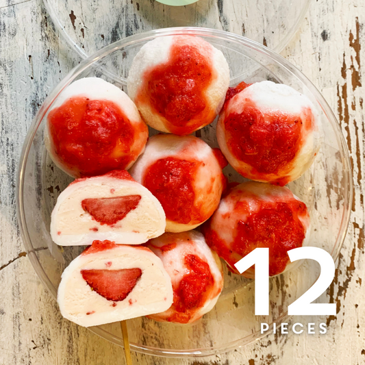 Gluten Free Mochi Ice Strawberry