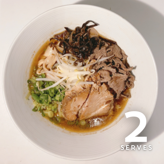 Soy Sauce Ramen (Non Spicy) Kit /2Meals