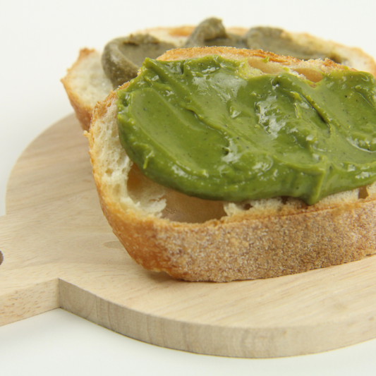 Matcha milk jam