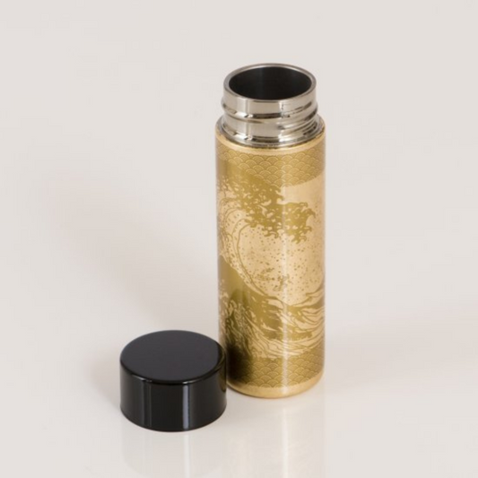 Stainless Steel Bottle 140ml NAMIURA/gold foil