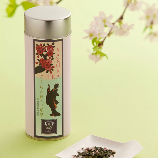 Jugetsudo　Organic Sakura Sencha 寿月堂　有機さくらの花入り煎茶